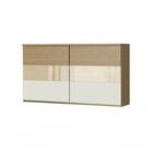 Armário Aéreo Kelly 1,20 De Vidro Atacama/off White