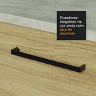 Armário Aéreo Madesa Agata 80 Cm 2 Portas - Branco/carvalho