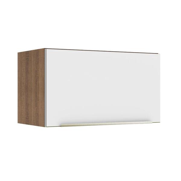 Armário Aéreo Madesa Lux 60 Cm 1 Porta Basculante - Rustic/br