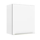 Armário Aéreo Madesa Lux 60 Cm 1 Porta - Branco/branco Veludo