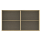 Armário Aéreo Madesa Rubi 120 Cm 2 Portas - Tirol