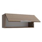 Armário Aéreo Madesa Stella 80 Cm 1 Porta Basculante - Rustic