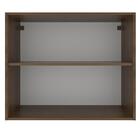 Armário Aéreo Madesa Stella 80 Cm 2 Portas - Rustic