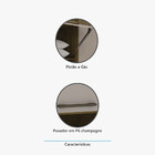 Armário Aéreo Maleiro Modulado 165cm 2 Portas Basculantes Par