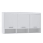 Armário Aéreo Maleiro Modulado 165cm 3 Portas Alpes Luciane M