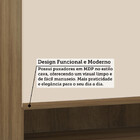 Armário Aéreo Maleiro Modulado 2 Portas 145cm Veneza Luciane