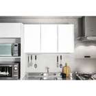 Armário Aéreo Mali 3 Pt Branco