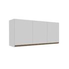 Armário Aéreo Margarida 3 Pt Branco