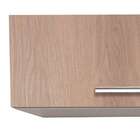 Armário Aéreo Marselha 1 Pt Branco E Carvalho 70 Cm