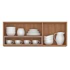 Armário Aéreo Marti 2 Pt Mel E Fendi 120 Cm