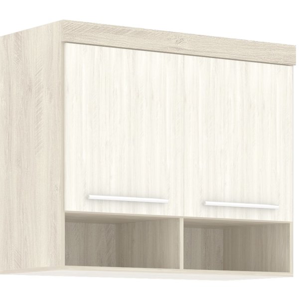Armario Aereo Master Modulado 2 Portas 97cm Luciane Leroy Merlin