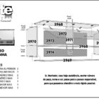 Armário Aéreo Max Arte Móveis Brilho Com Nicho Freijó-grafite