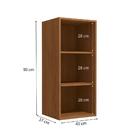 Armário Aéreo Maxxi 1 Pt Canela 40 Cm