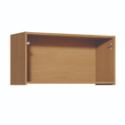 Armário Aéreo de Cozinha 100% MDF Carvalho e Greige com 1 Porta 80x40x32cm Simone Mendes Nesher