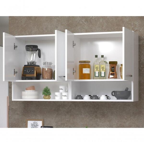 Armario Aéreo Mdp 120cm Móvel Planejado Old School