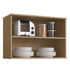 Armário Aéreo Médio 80cm Com 2 Portas Cozinha Dubai 2972 Casa
