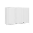 Armário Aéreo Milla 3 Portas Branco Mdf 120cm Carraro