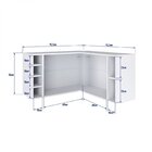 Armário Aéreo Modulado De Canto Juruti Cabecasa Madeiraorigin