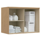 Armário Aéreo Modulado Elegance 2 Portas - Carvalho/off Whit