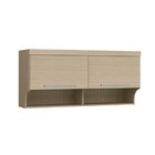 Armário Aéreo Modulado Infinity Casal Com 2 Portas Móveis Cas