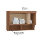 Armário Aéreo Modulado Infinity Solteiro Com 1 Porta - Macadâ