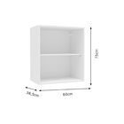 Armário Aéreo Módulo 60cm Branco Spring