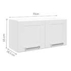 Armário Aéreo Múltipla 2 Pt Branco