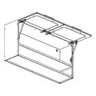 Armário Aéreo Múltipla Aço Vidro 2 Portas Basculantes E Nicho