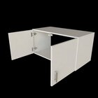 Armário Aéreo Multiuso 2 Portas Bramov Móveis Branco