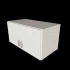 Armário Aéreo Multiuso 2 Portas Bramov Móveis Branco