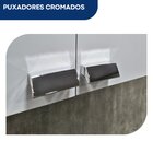 Armário Aéreo Multiuso 2 Portas Para Cozinha Área Gourmet Esc