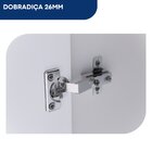 Armário Aéreo Multiuso 2 Portas Para Cozinha Área Gourmet Esc