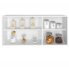 Armário Aéreo Multiuso 3 Portas Poliman Móveis Branco