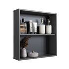 Armário Aéreo Multiuso 60cm Budapest Grafite