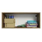 Armário Aéreo Multiuso 80cm 1 Porta Basculante Rustic/cinza A