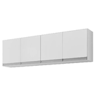 Armário Aéreo Multiuso Andréia 160 Cm D'w - Branco