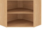 Armário Aéreo Multiuso Com 02 Portas 75 Cm Cd-214 Carvalho/br