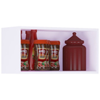 Armário Aéreo Multiuso Geladeira Lavanderia 60 Cm Ajl  Branco