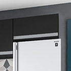 Armário Aéreo Multiuso Geladeira Lux 70cm 100% Mdf 01 Porta B