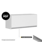 Armário Aéreo Multiuso Geladeira Lux 70cm 100% Mdf 01 Porta B