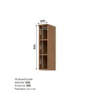 Armário Aéreo Nicho 20cm Yasmin Espresso Móveis Nature