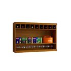 Armário Aéreo Opala Arte Móveis Freijó/branco