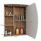 Armário Aéreo Organizador Marrom Madeira