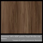 Armário Aéreo Organizador Mdf Marrom Madeira