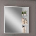 Armário Aéreo Para Banheiro Com 1 Porta Bia Móveis Bosi Branco