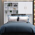 Armário Aéreo Para Cama De Casal Branco Caio Shop Jm