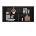 Armário Aéreo Para Cozinha 120cm 2 Portas Com Vidro Etna Graf