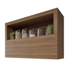 Armário Aéreo Para Cozinha 120cm Carvalho