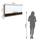 Armário Aéreo Para Cozinha 1 Porta Basculante Evolution Plus