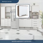 Armário Aéreo Para Cozinha 1 Porta Evolution Plus   Tannat/br